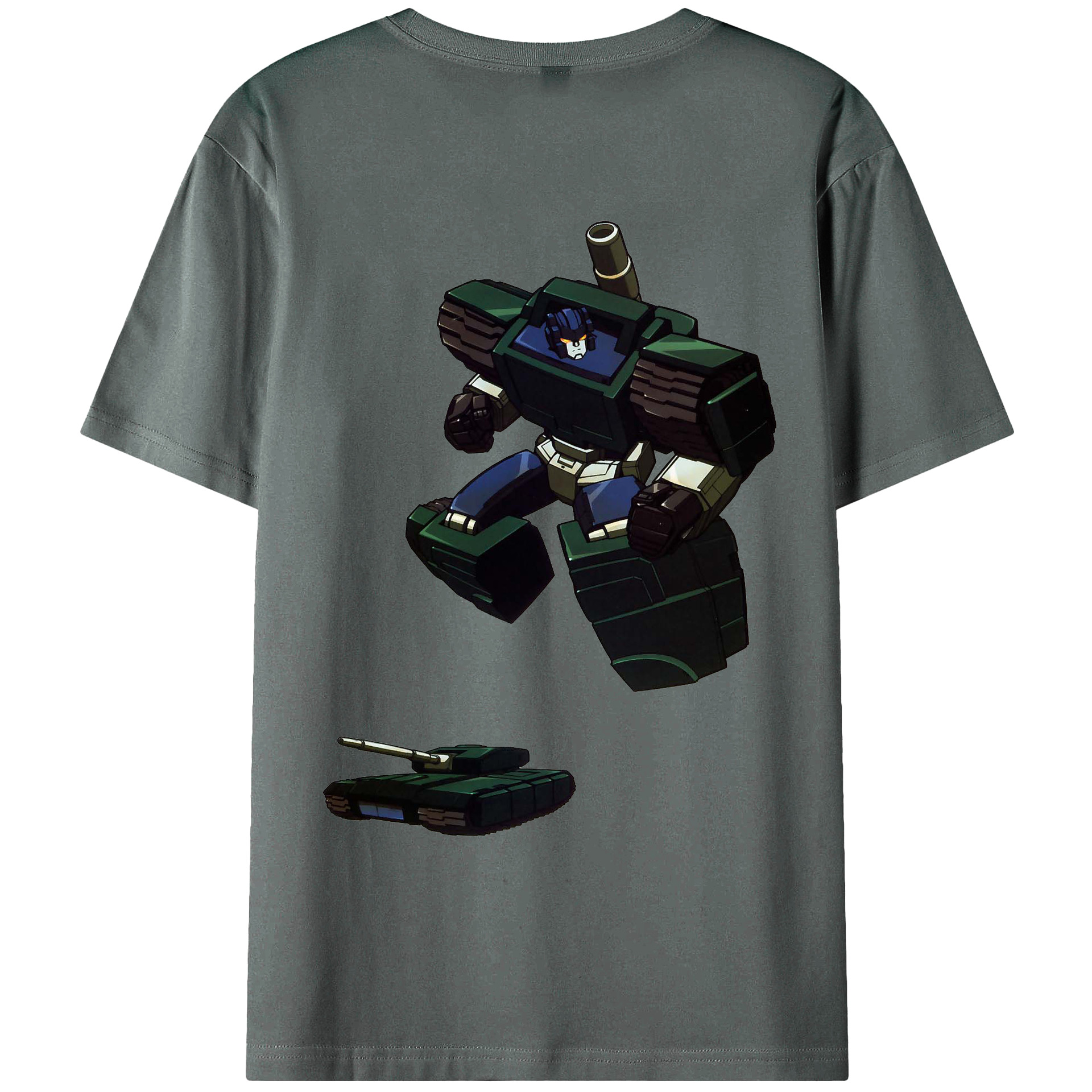 （画像用）  綿100％ メンズ半袖Tシャツ（バックプリント） 通気性